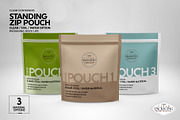 Clear Foil Paper Stand Pouch Mockup, an Advertising Mockup by INCDesign (Thumbnail 7 of 9)