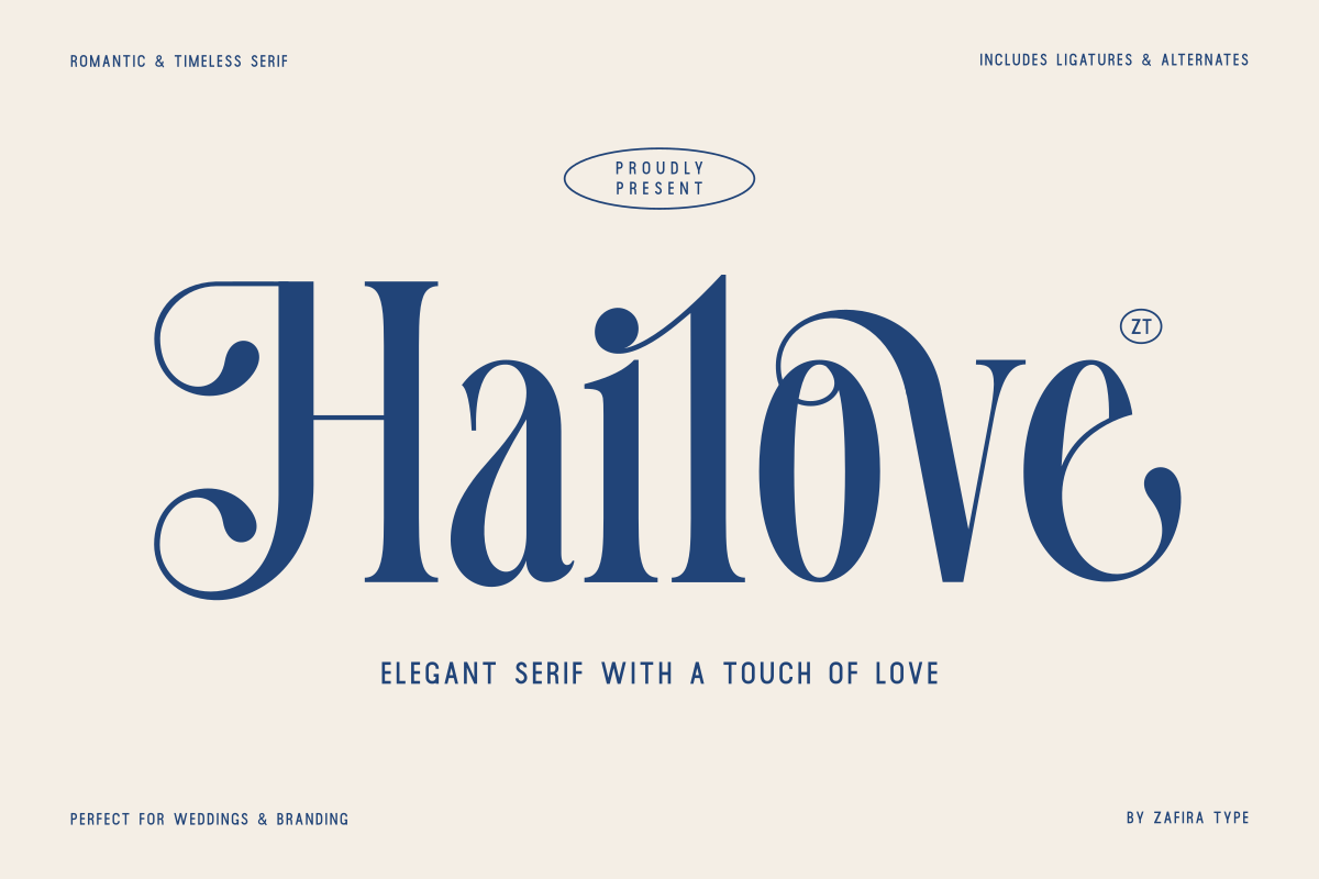 Hailove, a Serif Font by Zafiratype (Photo 9 of 15)