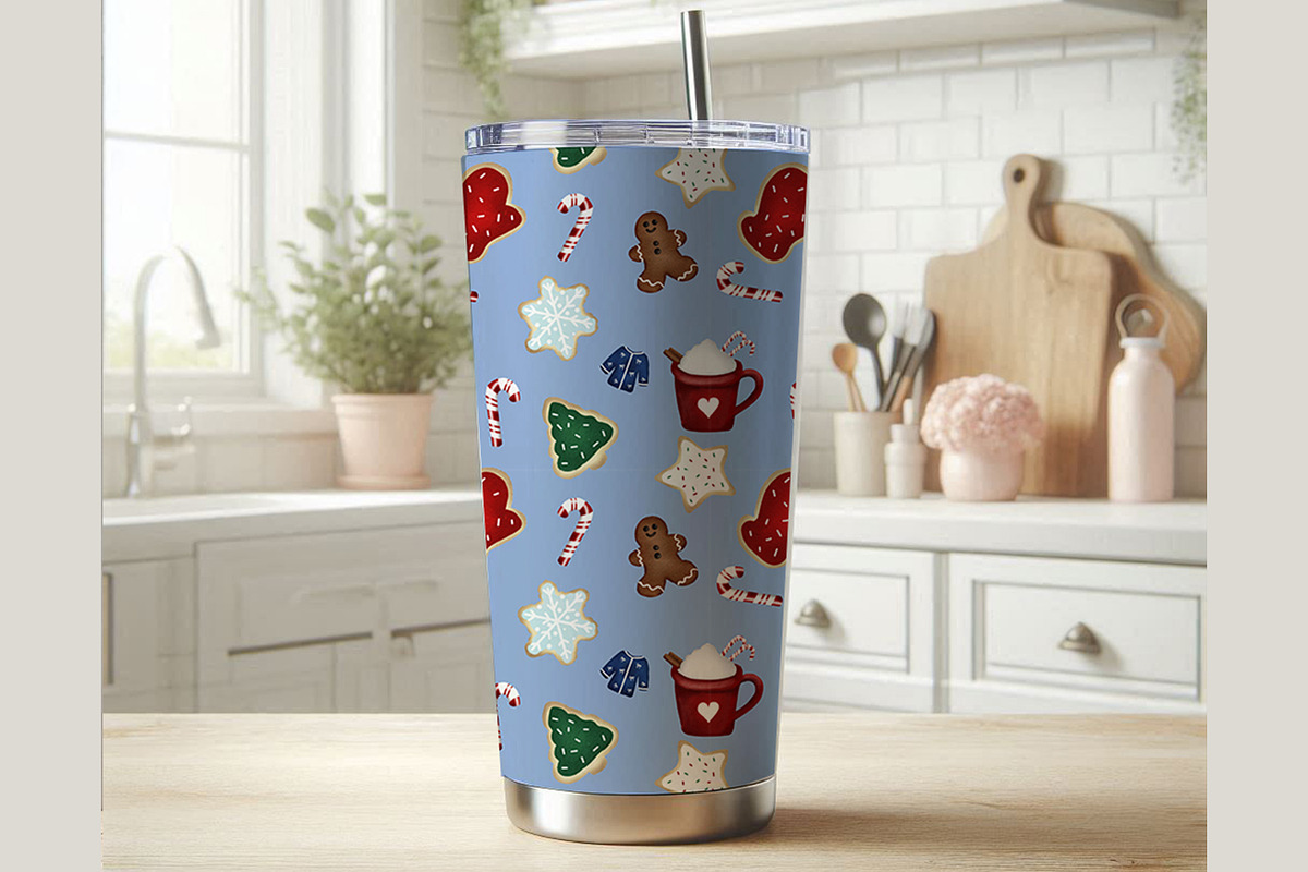 6 Christmas Seamless Patterns | png, a Graphic by Willow Paige Farms (Photo 2 of 7)