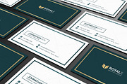 Royale Business Card, a Business Card Template by Creative_Arts (Thumbnail 1 of 3)