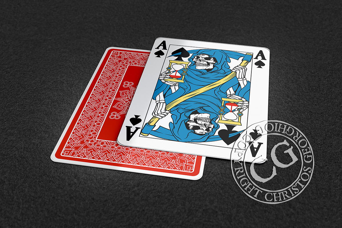 Playing Cards Vintage Deck Design, an Object Illustration by Christos Georghiou (Photo 10 of 10)