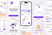 Fluen AI - AI Language Learning App, an UI Kit Template by floxui (Thumbnail 7 of 8)