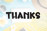 Summer Break | Script Font, a Script Font by Scratchones (Thumbnail 8 of 8)