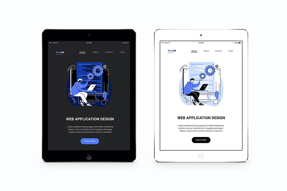 50 Development UI illustrations, a Templates & Theme by Visual Generation (Photo 2 of 12)