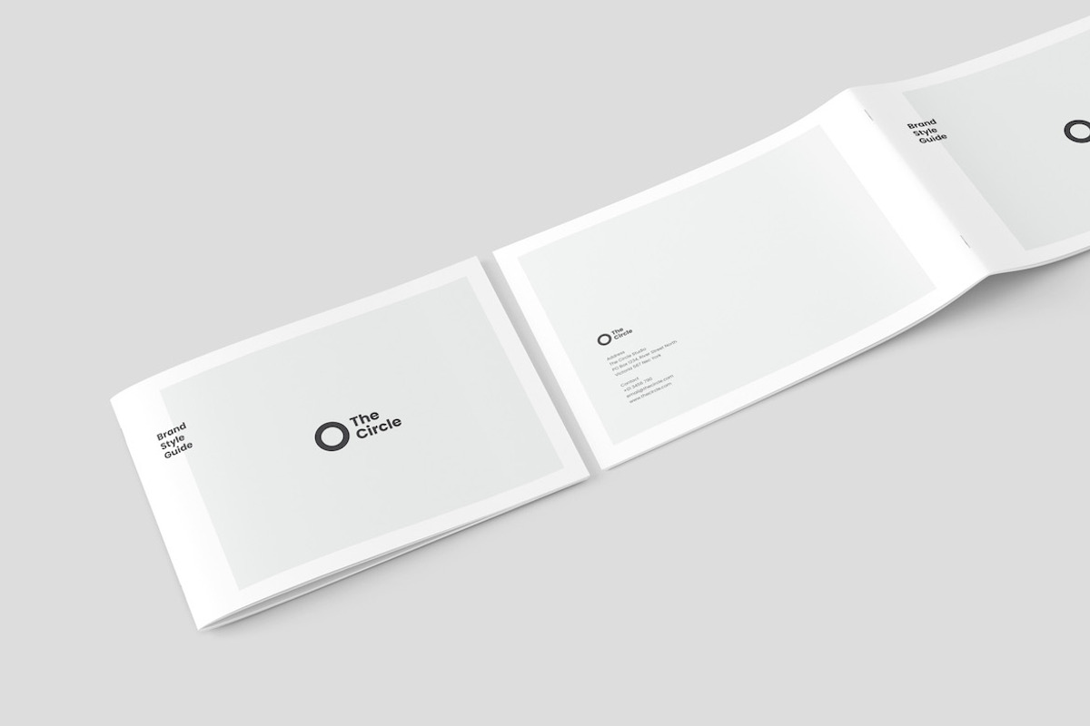 A5 Minimal Brand Style Guide, a Brochure Template by Meenom Templates (Photo 7 of 9)