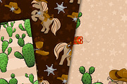 Cowboy pattern, a Pattern Graphic by DarinaDigital (Thumbnail 5 of 5)