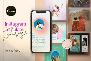 Journey Canva Instagram Pack