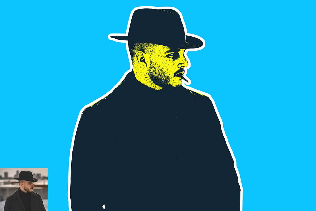 Gradient Pop Art FX Photoshop Action, an Action Add-On by Studio Retouch (Photo 6 of 13)
