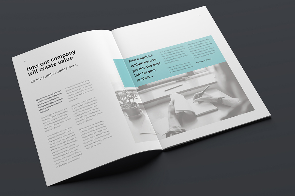 Annual Report, a Brochure Template by Egotype (Photo 18 of 28)