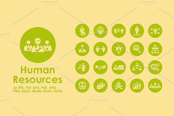Human Resources Icons