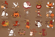 Happy Halloween Print and Patterns, an Object Graphic by MeadowFox (Thumbnail 3 of 8)