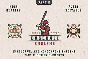Baseball Emblems Part 2