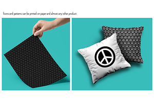 Peace Signs & Seamless Patterns