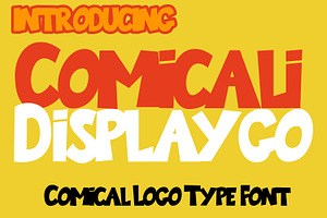 Comical Display Logo Type Font
