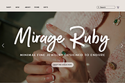 Agatha Mitchellin – Brush Script, a Script Font by Fikryal Studio (Thumbnail 3 of 15)