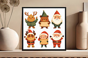 Funny Kawaii Characters PNG, an Illustration by DreamCafeArt (Thumbnail 4 of 6)