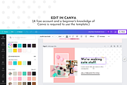 Facebook Template Colorful Canva, a Social Media Template by ltsdesigns (Thumbnail 5 of 6)