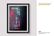 Poster Mockup Template, a Product Mockup by iconisusmockup (Thumbnail 4 of 5)