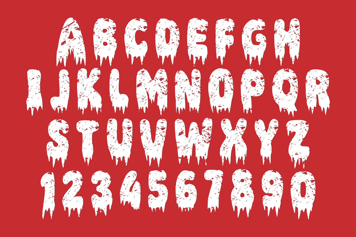 Scary Halloween - Horror Font, a Blackletter Font by Fourteen Letter (Photo 5 of 6)