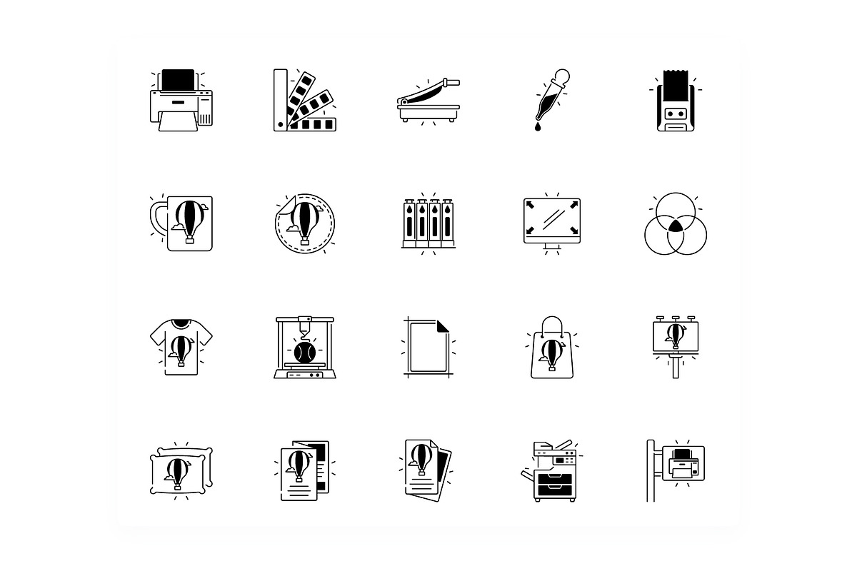Printing Icons, an Icon by iconfield (Photo 5 of 5)