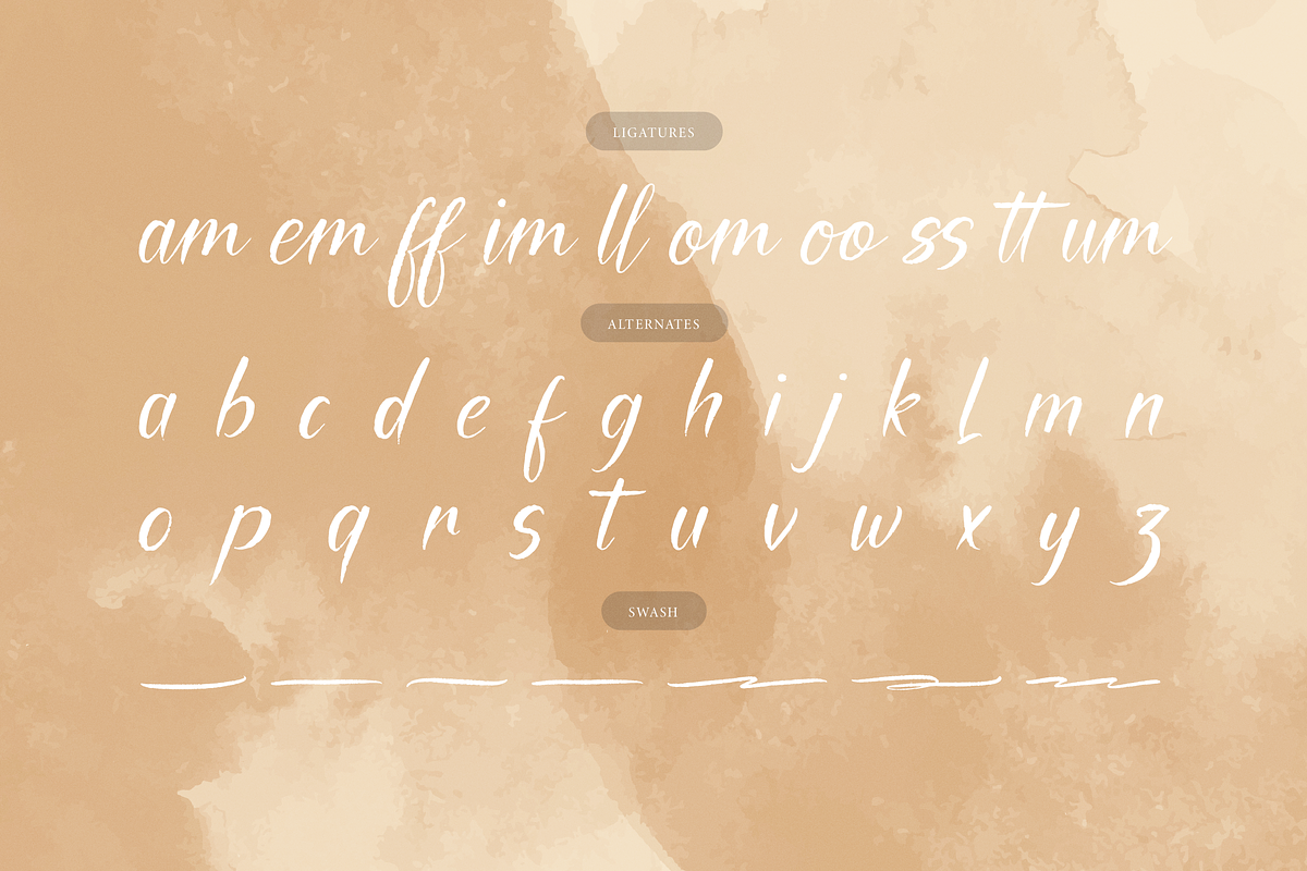 Yonella | Handwritten Solid Script, a Script Font by gracetype_studio (Photo 14 of 14)