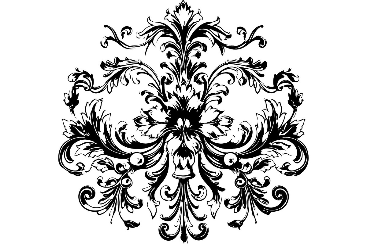 Vintage Floral Ornament & Wreath SVG, an Object Graphic by Gfx_Store (Photo 1 of 16)