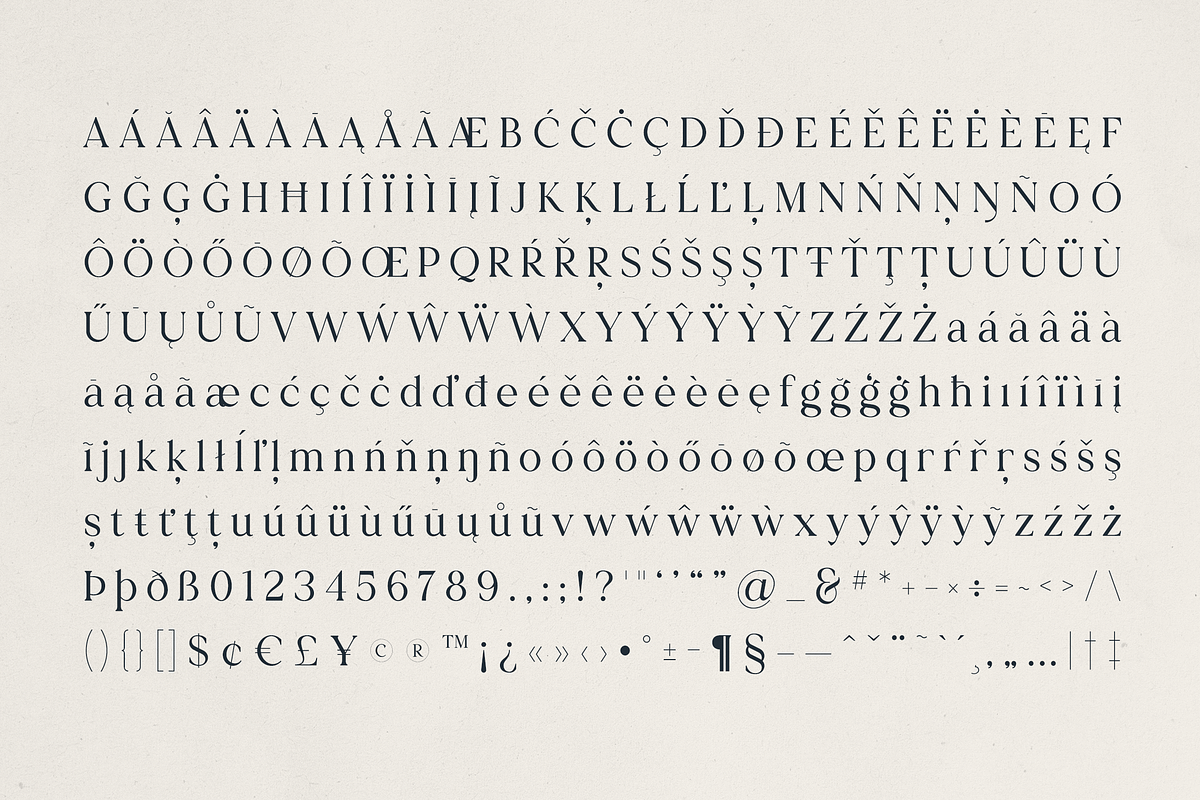 Bloryn — Elegant Serif Font, a Serif Font by Only Fonts (Photo 10 of 11)