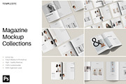 A4 Magazine Mockup Collection, a Books & Magazine Mockup by Templeste (Thumbnail 1 of 7)