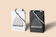 Double Eco Leather Bag Mockup, a Packaging Mockup by Xtrahive (Thumbnail 2 of 2)
