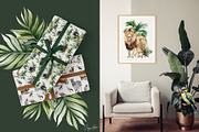 Safari Watercolor Collection, a Graphic by EasyArt (Thumbnail 2 of 11)