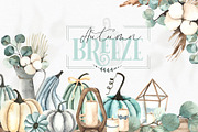 Autumn Breeze. Watercolor collection, an Object Graphic by Ana-Sakuta (Thumbnail 1 of 20)