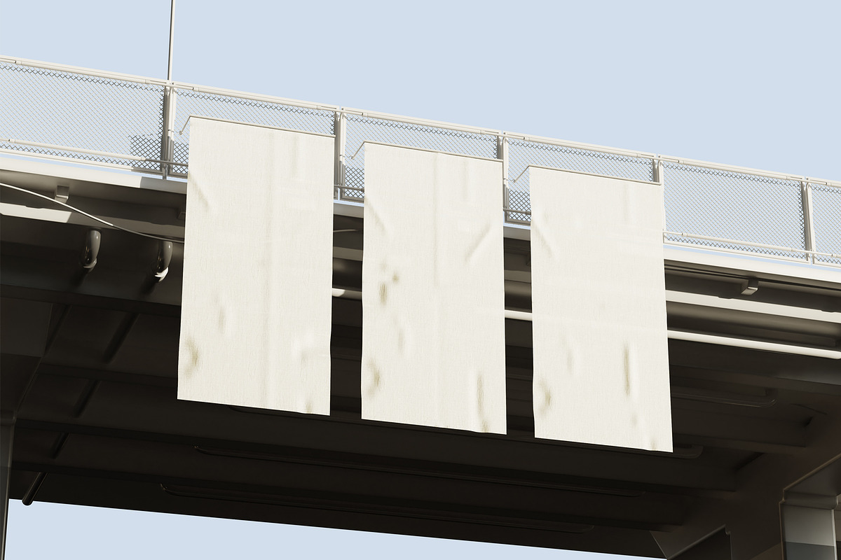 Flag Mockup, an Advertising Mockup by Custom.scene (Photo 5 of 6)