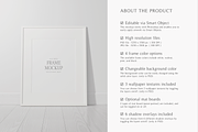 4x5 Frame Mockup Portrait, a Household Mockup by Lelu Art Design (Thumbnail 6 of 11)