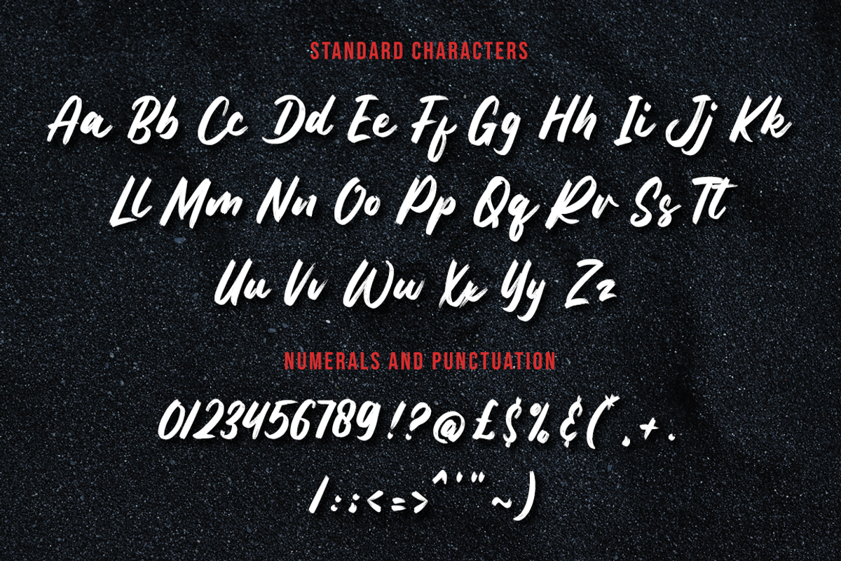 Matter Wild a Brush Script Font, a Script Font by Fatmawati (Photo 9 of 12)