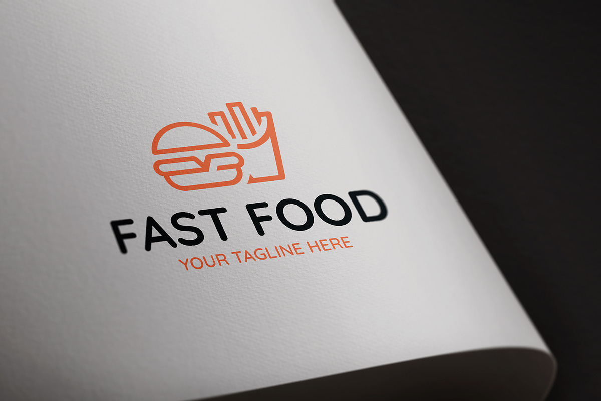 Fast Food Restaurant Logo Template, a Branding & Logo Template by HueNestify (Photo 2 of 3)