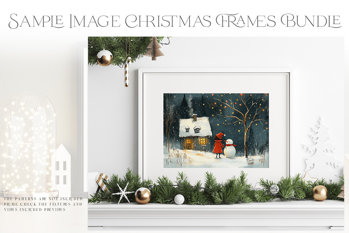 Christmas Frame Bundle - 140 Mockups, a Mockup by mock-ups (Photo 10 of 22)