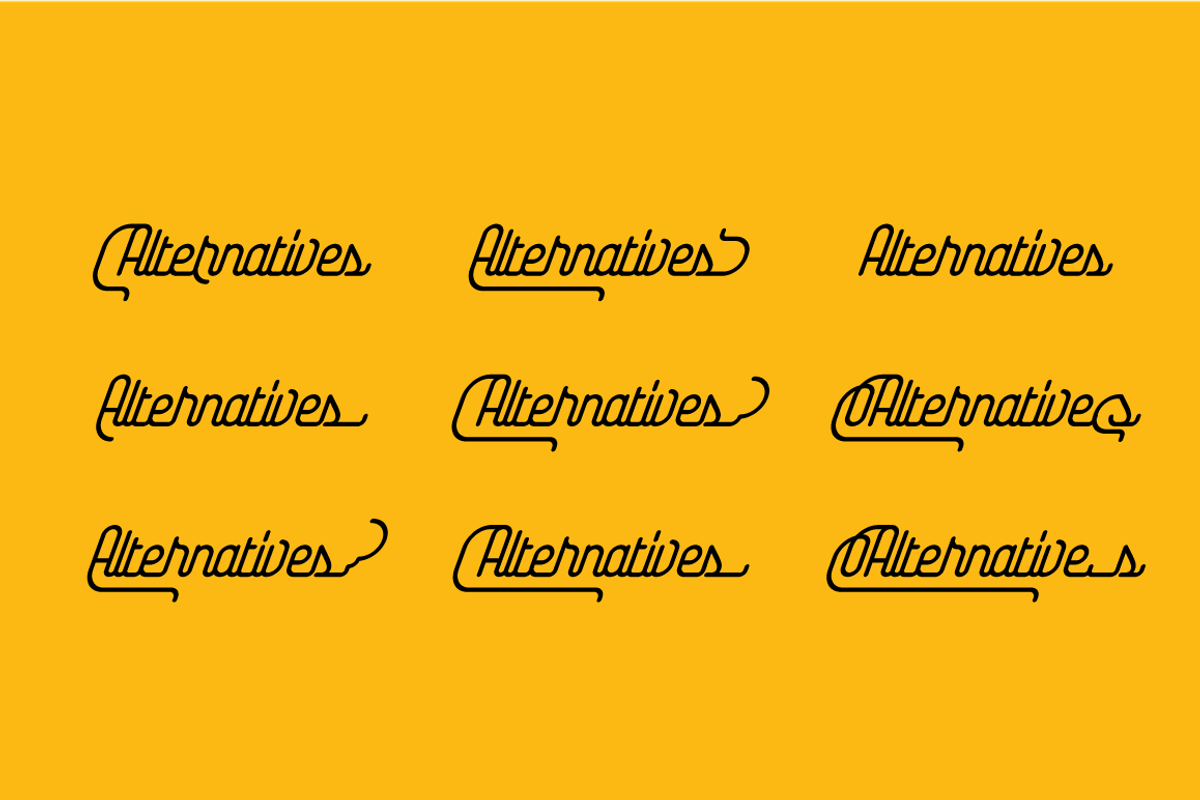 Yasemin, a Script Font by BULENT YUKSEL (Photo 9 of 11)