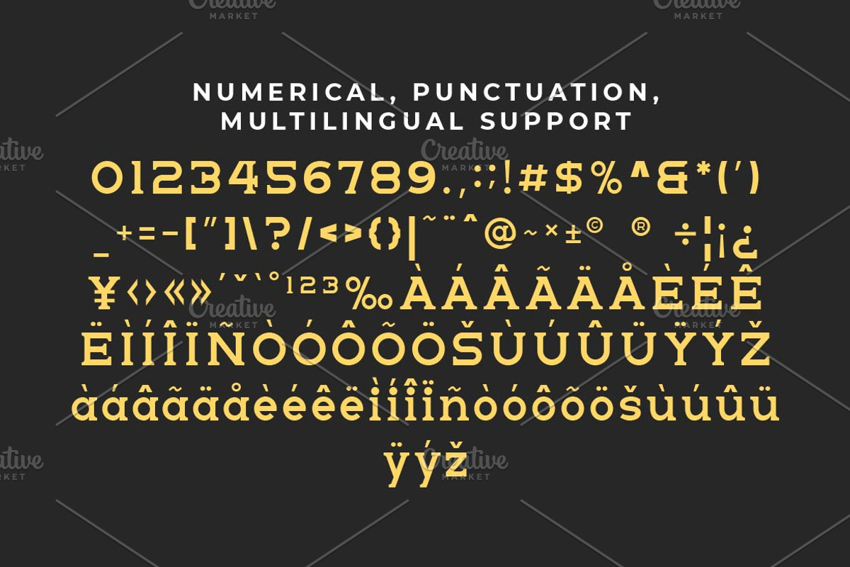 Harbourger Serif Font Family, a Serif Font by Artiveko (Photo 6 of 8)