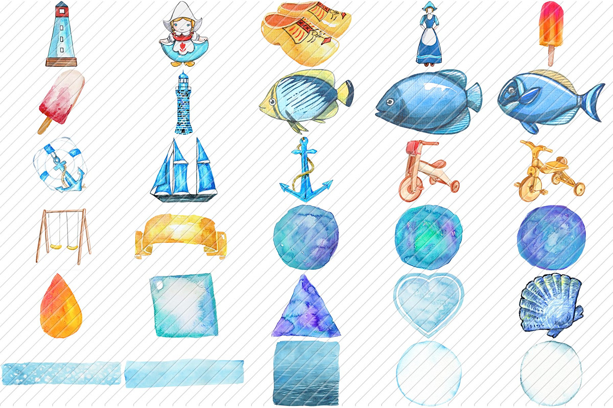 120 HOLLAND Icons PNG Ultra Bundle, an Illustration by LilyBoo Clipart (Photo 4 of 5)