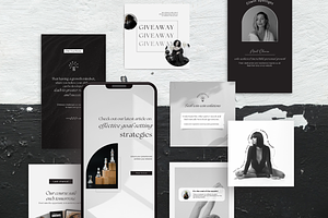 Coach Instagram Templates Bundle Kit