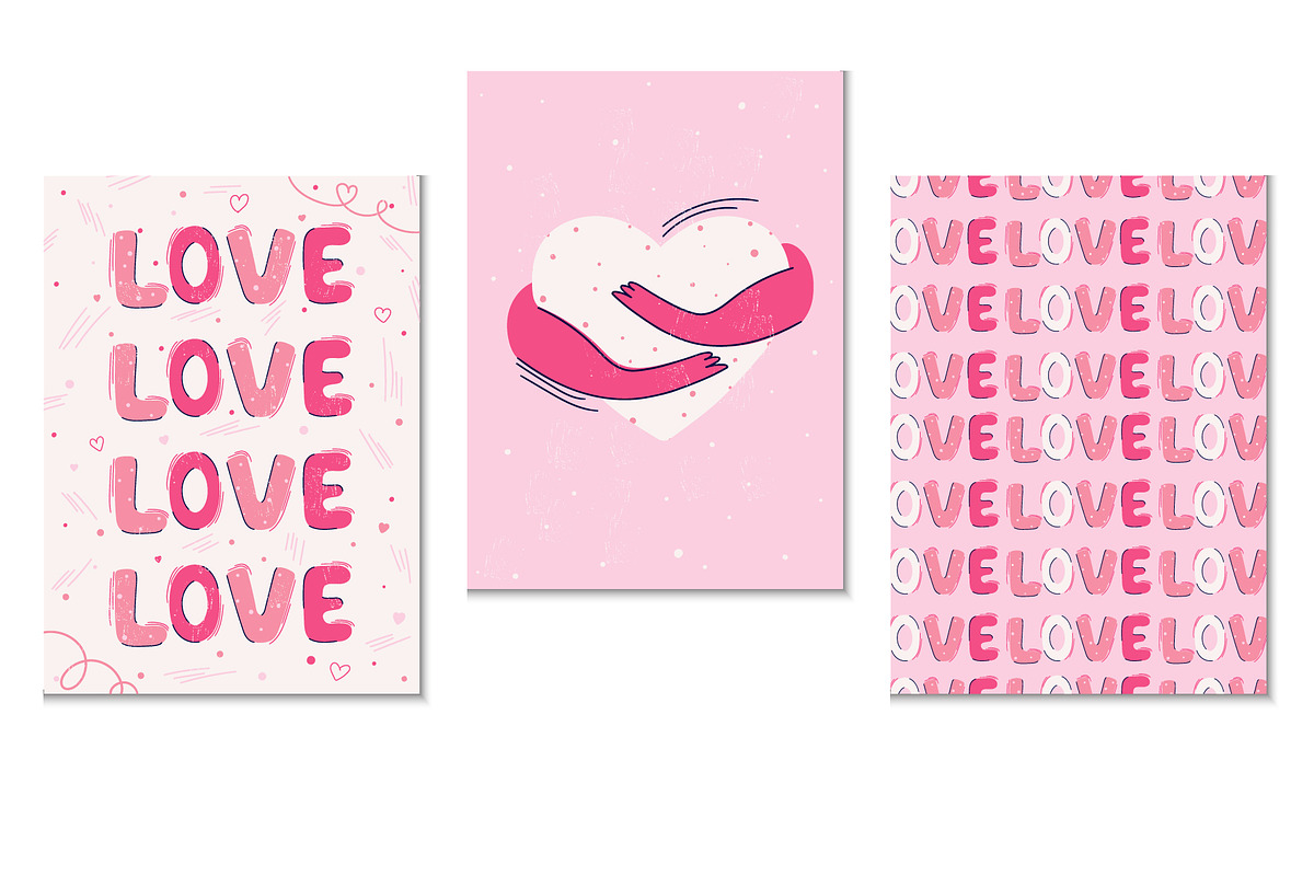 Love Vibes Set, a Seasonal Illustration by Zim Varezhkin (Photo 10 of 12)