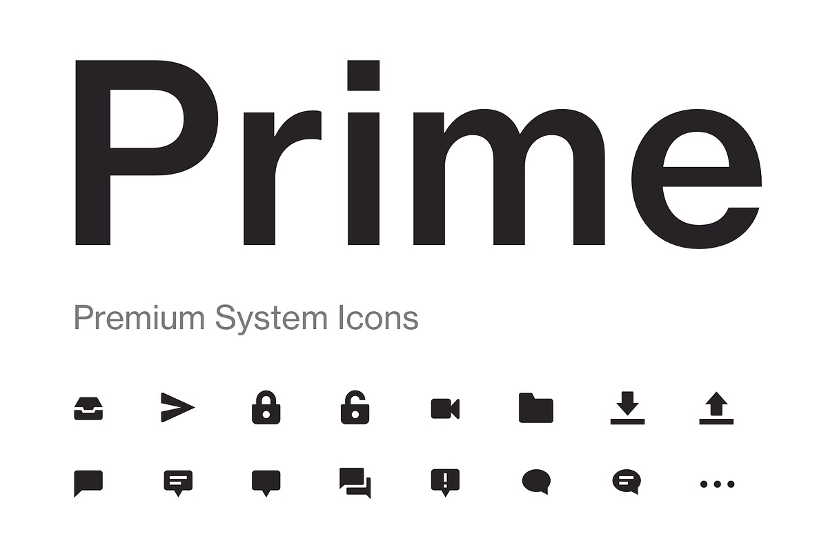 Prime - 200+ User Interface Icons, a Solid Icon by Xicons (Photo 1 of 9)