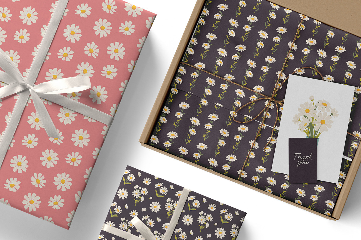 Cute Chamomile, Daisies Vector, a Graphic by so.ni.ka-store (Photo 8 of 8)