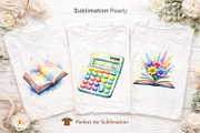 Groovy Retro Teacher Sublimation, an Illustration by Artnoy (Thumbnail 5 of 8)