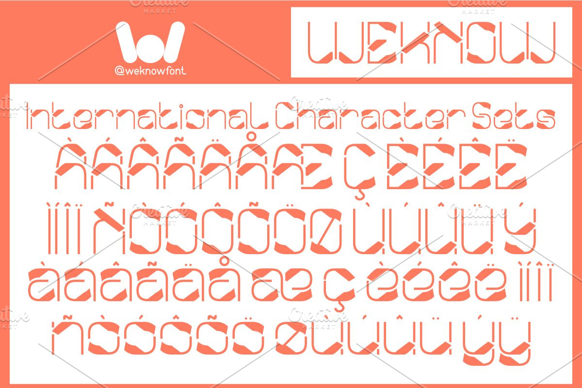 Metropolis Music font, a Font by weknow (Photo 8 of 8)