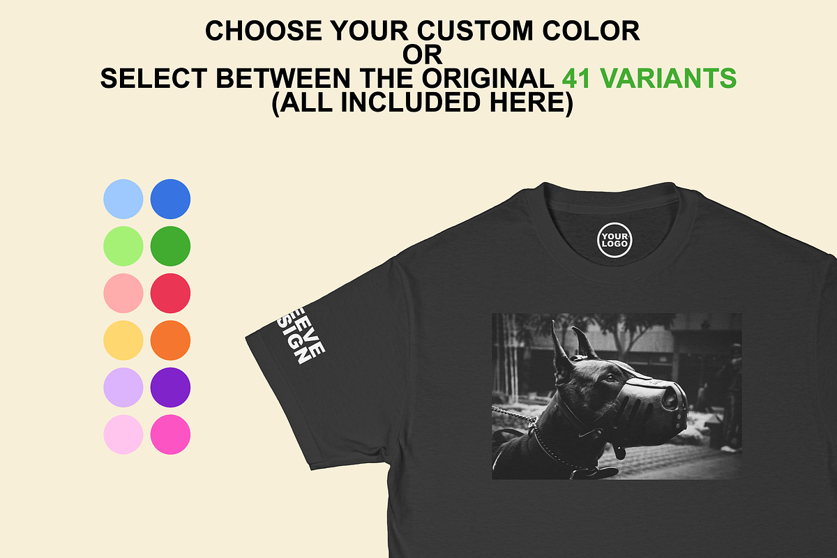 Tshirt Mockup AmericanApparel AL1301, a Shirt Mockup by Infinity Mockups (Photo 4 of 8)