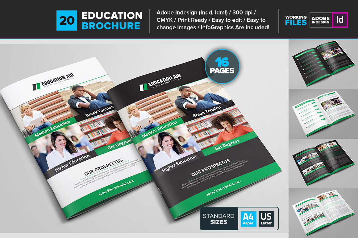 Educational Brochure Template 20, a Brochure Template by Layout Design