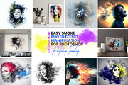 Smoke Photoshop Photo Effect Bundle, an Action Add-On by MRI STUDIO (Thumbnail 1 of 40)
