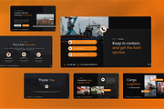 Cargo Logistics Google Slides, a Presentation Template by SquidPixey (Thumbnail 7 of 7)
