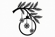 christmas laser cut bundle, christma, a Graphic by Creativeshirt (Thumbnail 10 of 16)